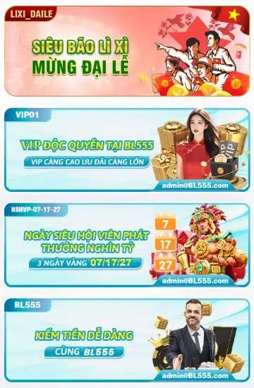 Nhà cái BL555 chúc mừng sinh nhật thành viên
